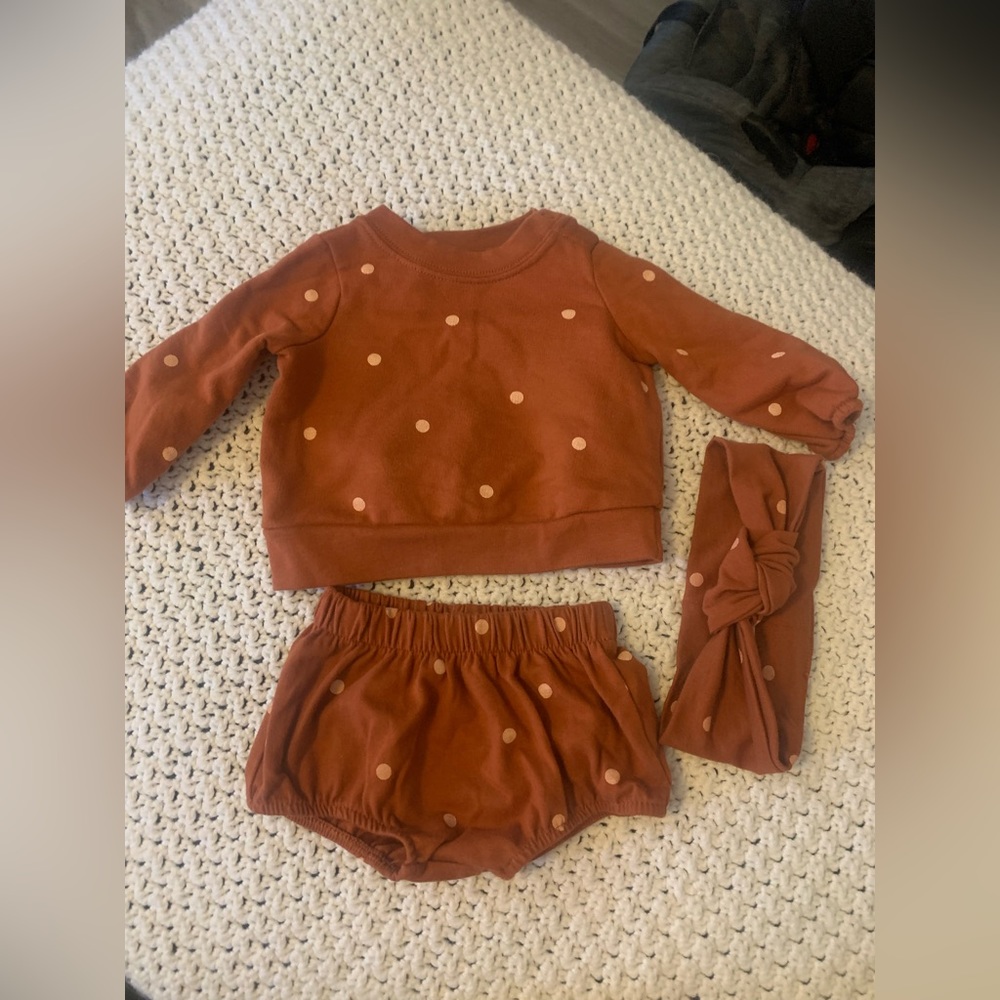 3Pc Baby Girl Outfit